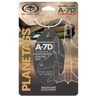 Planetag A-7D Corsair II 75-0392 Keychains by Planetags | Downunder Pilot Shop