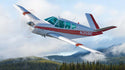 Planetag Beechcraft Bonanza G35 N35BE Keychains by Planetags | Downunder Pilot Shop
