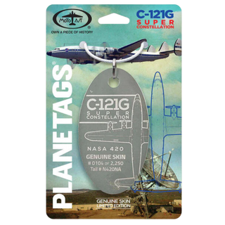 Planetag C121G Super Constellation N420NA Keychains by Planetags | Downunder Pilot Shop