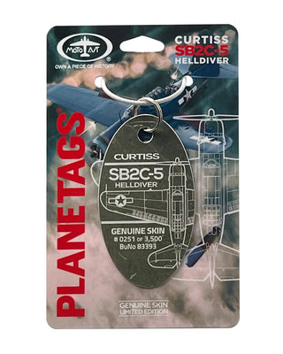 Planetag Curtiss SB2C-5 Helldiver - 83393 Keychains by Planetags | Downunder Pilot Shop