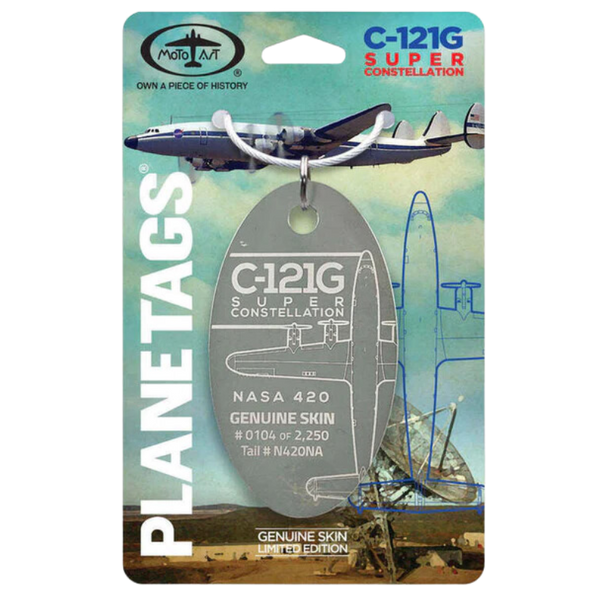 Planetag C121G Super Constellation N420NA Keychains by Planetags | Downunder Pilot Shop