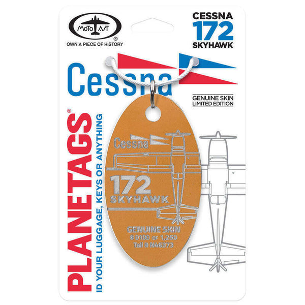 Planetag Cessna 172 Skyhawk Keychains by Planetags | Downunder Pilot Shop