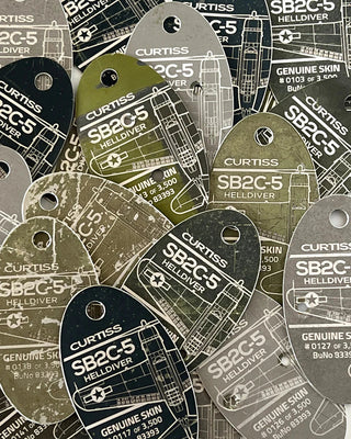 Planetag Curtiss SB2C-5 Helldiver - 83393 Keychains by Planetags | Downunder Pilot Shop