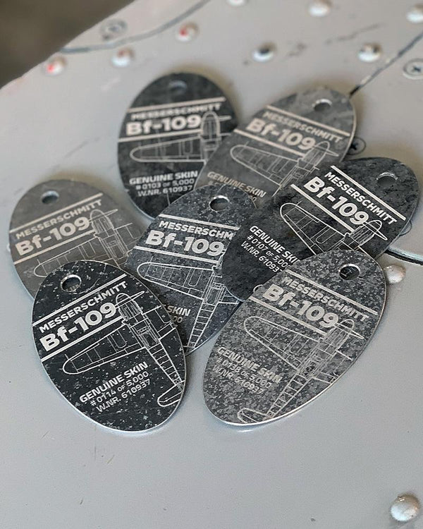 Planetag Messerschmitt Bf-109 - 610937 Keychains by Planetags | Downunder Pilot Shop