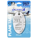 PlaneTags United Airlines 757-N559UA