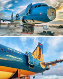 Planetag Vietnam Airlines Airbus A321-200 Tail VN-A347 Keychains by Planetags | Downunder Pilot Shop