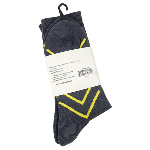 Premium Crew Socks - Runway Design Socks by Luso Aviation | Downunder Pilot Shop