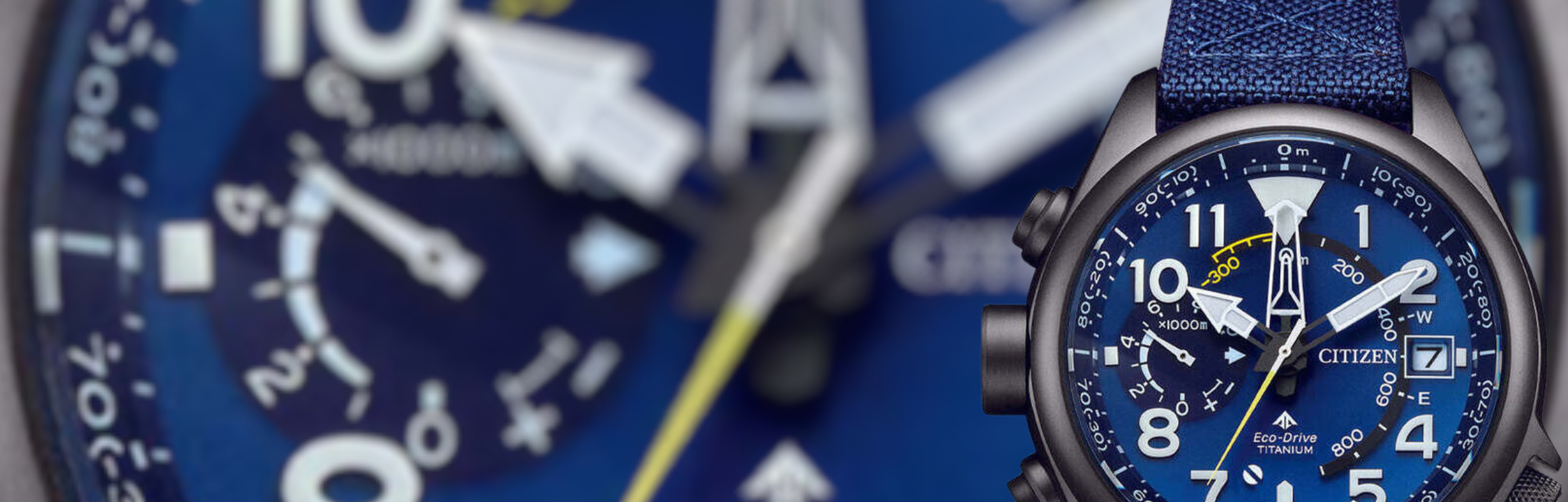 Citizen Promaster Sky Titanium Blue BN4065 07L Pilot Shop