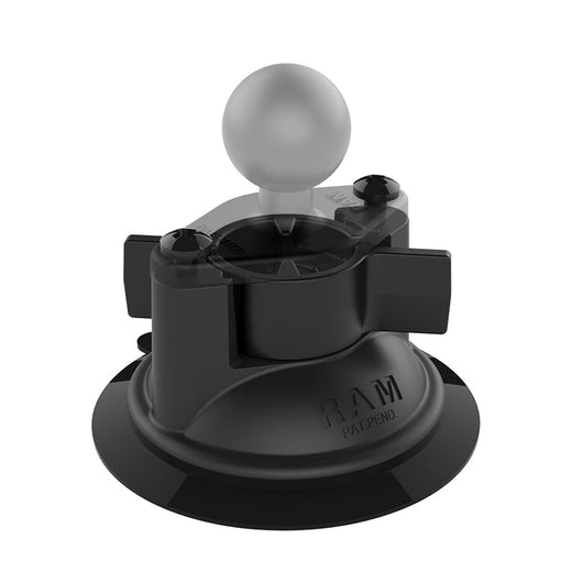 RAM 3.3" Diameter Twist-Lock Suction Cup Base Suction Cup Mounts by RAM Mount | Downunder Pilot Shop