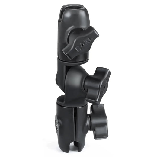 RAM Composite Double Socket Swivel & Ratchet Arm for 1" Ball Bases