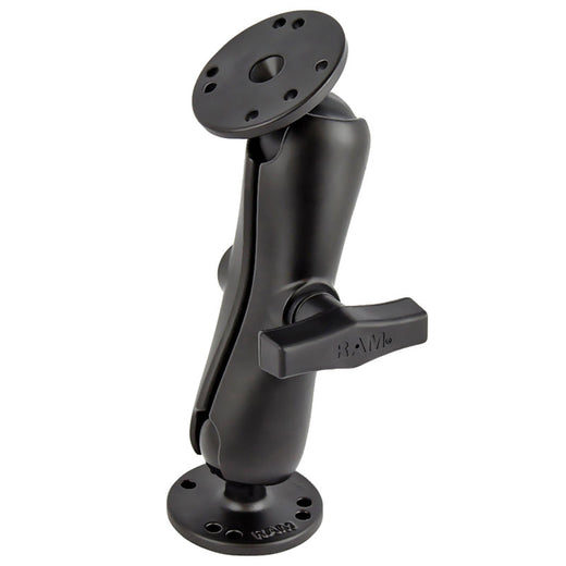 RAM Double Socket Arm and 2x Round Bases with C Size 1.5" Ball General RAM Components by RAM Mount | Downunder Pilot Shop