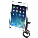 RAM EZ-Roll'r Holder for iPad 6th Gen, Air 1-2 & Pro 9.7 with Mounting Options With With Large Strap Hose Clamp Mounts by RAM Mount | Downunder Pilot Shop