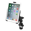 RAM EZ-Roll'r Holder for iPad Mini 1-3 with Mounting Options With Handlebar U-Bolt Mounts by RAM Mount | Downunder Pilot Shop