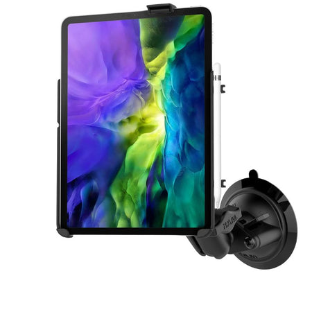 RAM EZ-Roll'r Holder for iPad Pro 11" (1st - 4th Gen) and Air (4th & 5th Gen) with Mounting Options With Single Suction Cup Mount Mounts by RAM Mount | Downunder Pilot Shop