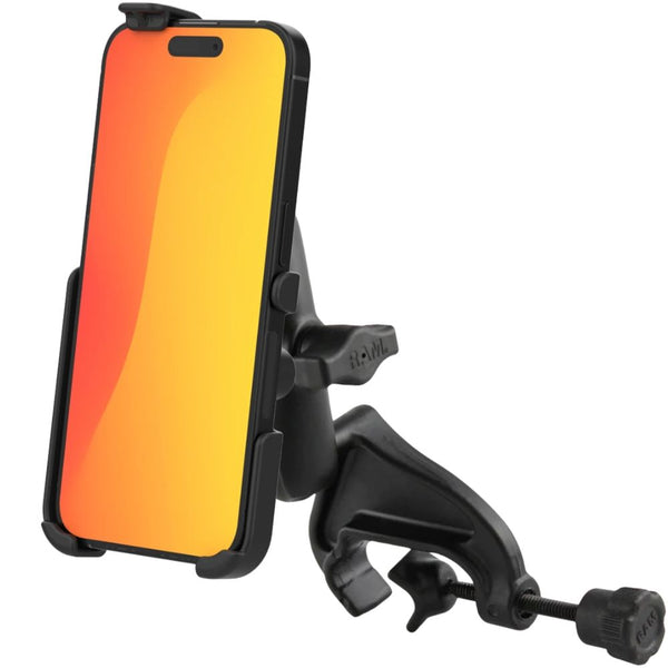 RAM Form-Fit Holder for iPhone 13, 13 Pro, 14, 14 Pro, 15 & 16 With Mounting Options