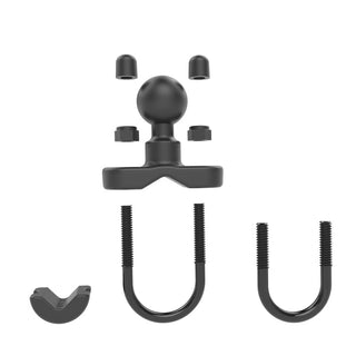 RAM Handlebar U-Bolt & 1" Ball for Rails from 0.5" to 1.25" in Diameter - Zinc-Coated General RAM Components by RAM Mount | Downunder Pilot Shop