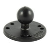 RAM 1" Ball With Round Screw On Base-RAM Mount-Downunder Pilot Shop