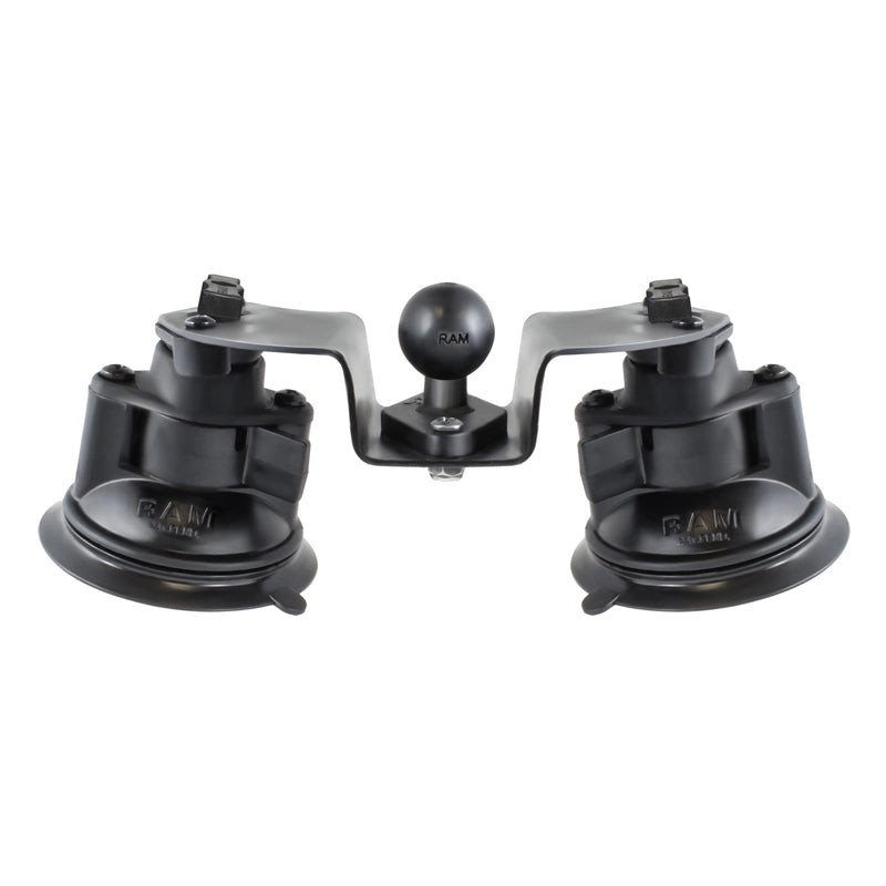 RAM Twist-Lock Dual Pivot Suction Cup Base with 1" Ball Mounts by RAM Mount | Downunder Pilot Shop