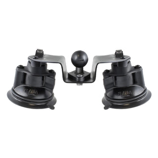 RAM Twist-Lock Dual Pivot Suction Cup Base with 1" Ball Mounts by RAM Mount | Downunder Pilot Shop