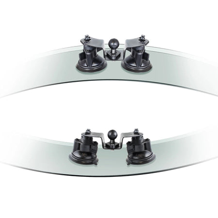 RAM Twist-Lock Dual Pivot Suction Cup Base with 1" Ball Mounts by RAM Mount | Downunder Pilot Shop
