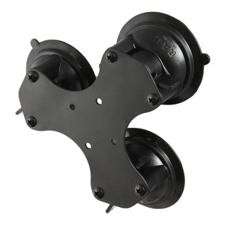 RAM Twist-Lock Triple Suction Cup Flat Base Suction Cup Mounts by RAM Mount | Downunder Pilot Shop