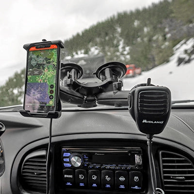 RAM Twist-Lock Triple Suction Cup Recessed Base Suction Cup Mounts by RAM Mount | Downunder Pilot Shop