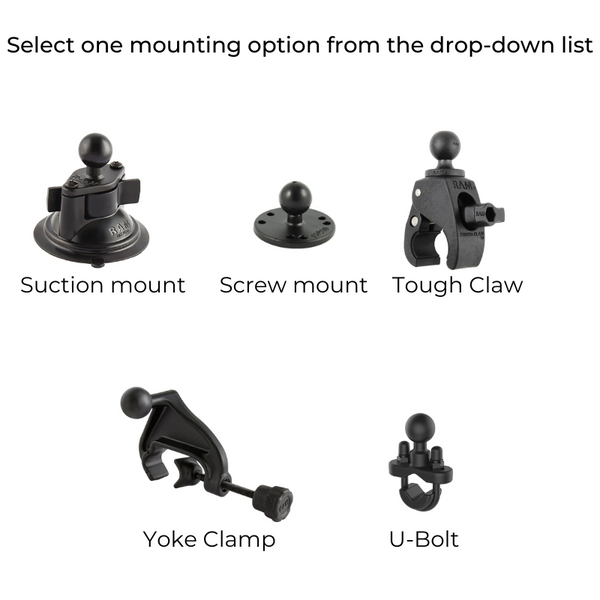 RAM X-Grip for Large Smartphones with Mounting Options Mounts by RAM Mount | Downunder Pilot Shop