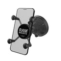 RAM X-Grip for Small Smartphones with Mighty-Buddy Suction Cup Mounts by RAM Mount | Downunder Pilot Shop