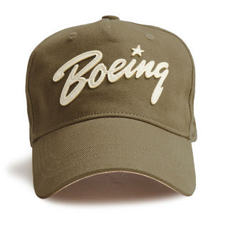 Red Canoe Boeing Applique Cap - Khaki Caps by Red Canoe | Downunder Pilot Shop