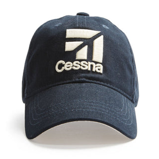 Red Canoe Cessna 3D Logo Cap - Navy