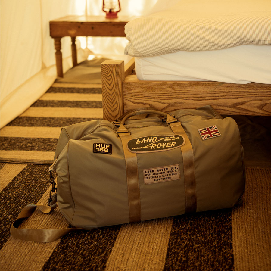 Red Canoe Land Rover Duffle Bag