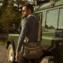 Red Canoe Land Rover Shoulder Bag - Khaki