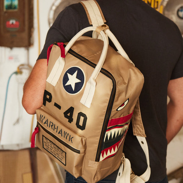 Red Canoe P-40 Warhawk Backpack Backpacks by Red Canoe | Downunder Pilot Shop