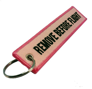 Remove Before Flight Keychain - Pink-Aviation Collectables-Downunder Pilot Shop