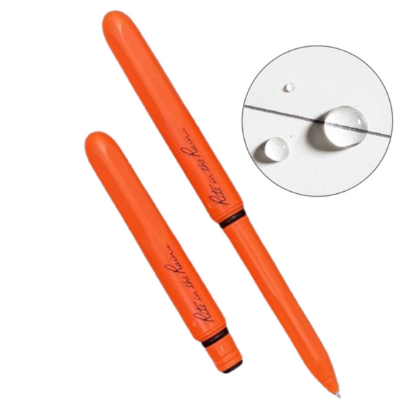 Rite in the Rain All-Weather Pocket Pen - Orange 2 Pack Stationery by Rite in the Rain | Downunder Pilot Shop