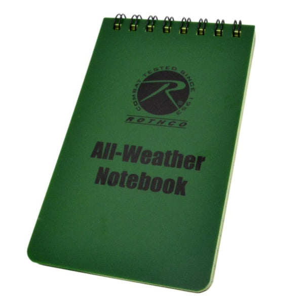 Rothco All-Weather Waterproof Notebook 4 x 6 Notebooks by Rothco | Downunder Pilot Shop