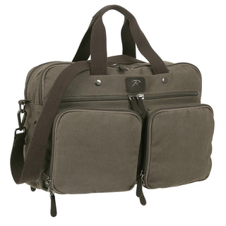 Rothco Canvas Briefcase Backpack-Rothco-Downunder Pilot Shop