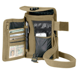 Rothco Canvas Travel Portfolio - Khaki Travel Accessories by Rothco | Downunder Pilot Shop