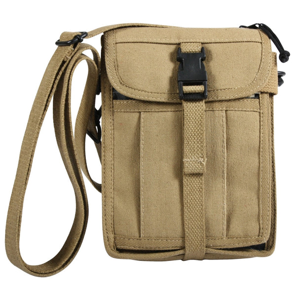 Rothco Canvas Travel Portfolio - Khaki Travel Accessories by Rothco | Downunder Pilot Shop