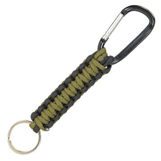 Rothco Paracord Keychain with Carabiner - Olive/Black-Rothco-Downunder Pilot Shop