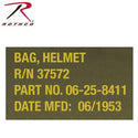 Rothco Printed Flyers Helmet Bag Helmet Bags by Rothco | Downunder Pilot Shop