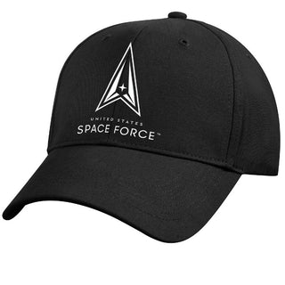 Rothco US Space Force Low Profile Cap - Black Caps by Rothco | Downunder Pilot Shop