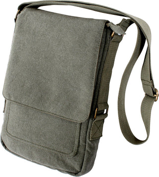 Rothco Vintage Canvas Military Tech Bag - Olive-Rothco-Downunder Pilot Shop