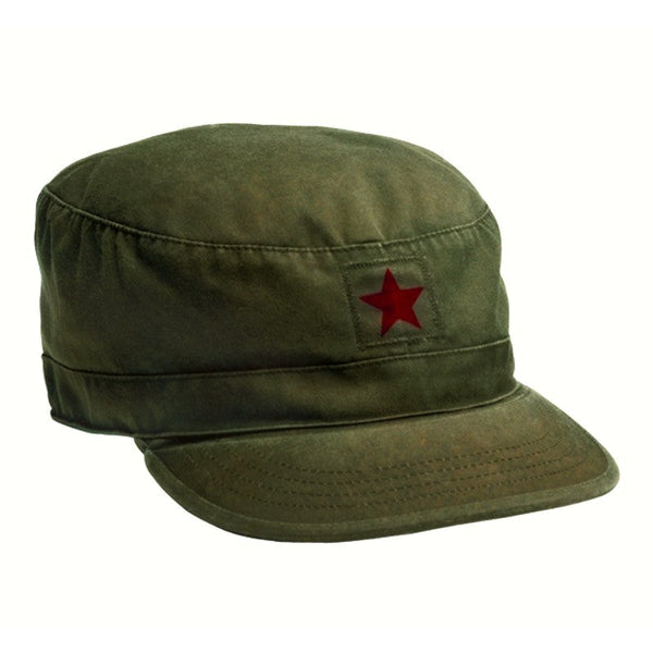 Rothco Vintage Red Star Fatigue Cap Caps by Rothco | Downunder Pilot Shop