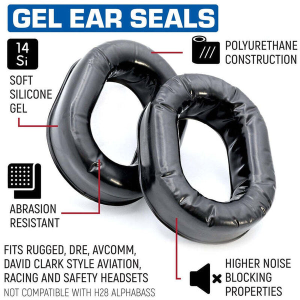 Rugged Air Ultimate Comfort Gel Earseals by Rugged Air | Downunder Pilot Shop