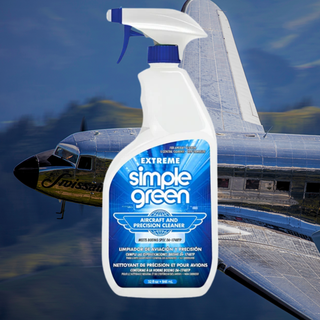 Nettoyant vert pour avions et précision Extreme Simple - Spray à gâchette 946 ml