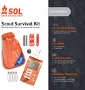 SOL Waterproof Scout Survival Kit Survival Gear by S.O.L. Survive Outdoors Longer | Downunder Pilot Shop