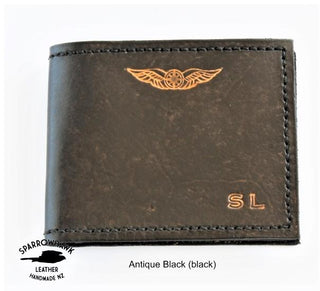 Sparrowhawk Dual Currency Pilots Wallet Wallets & Licence Holders by Sparrowhawk | Downunder Pilot Shop