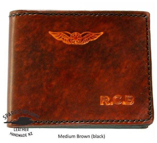 Sparrowhawk Dual Currency Pilots Wallet Wallets & Licence Holders by Sparrowhawk | Downunder Pilot Shop