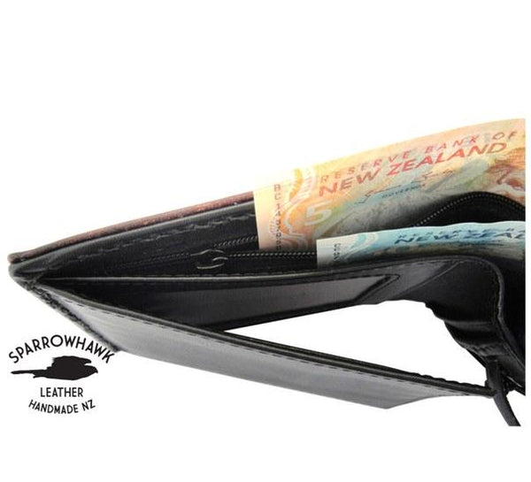 Sparrowhawk Dual Currency Pilots Wallet Wallets & Licence Holders by Sparrowhawk | Downunder Pilot Shop